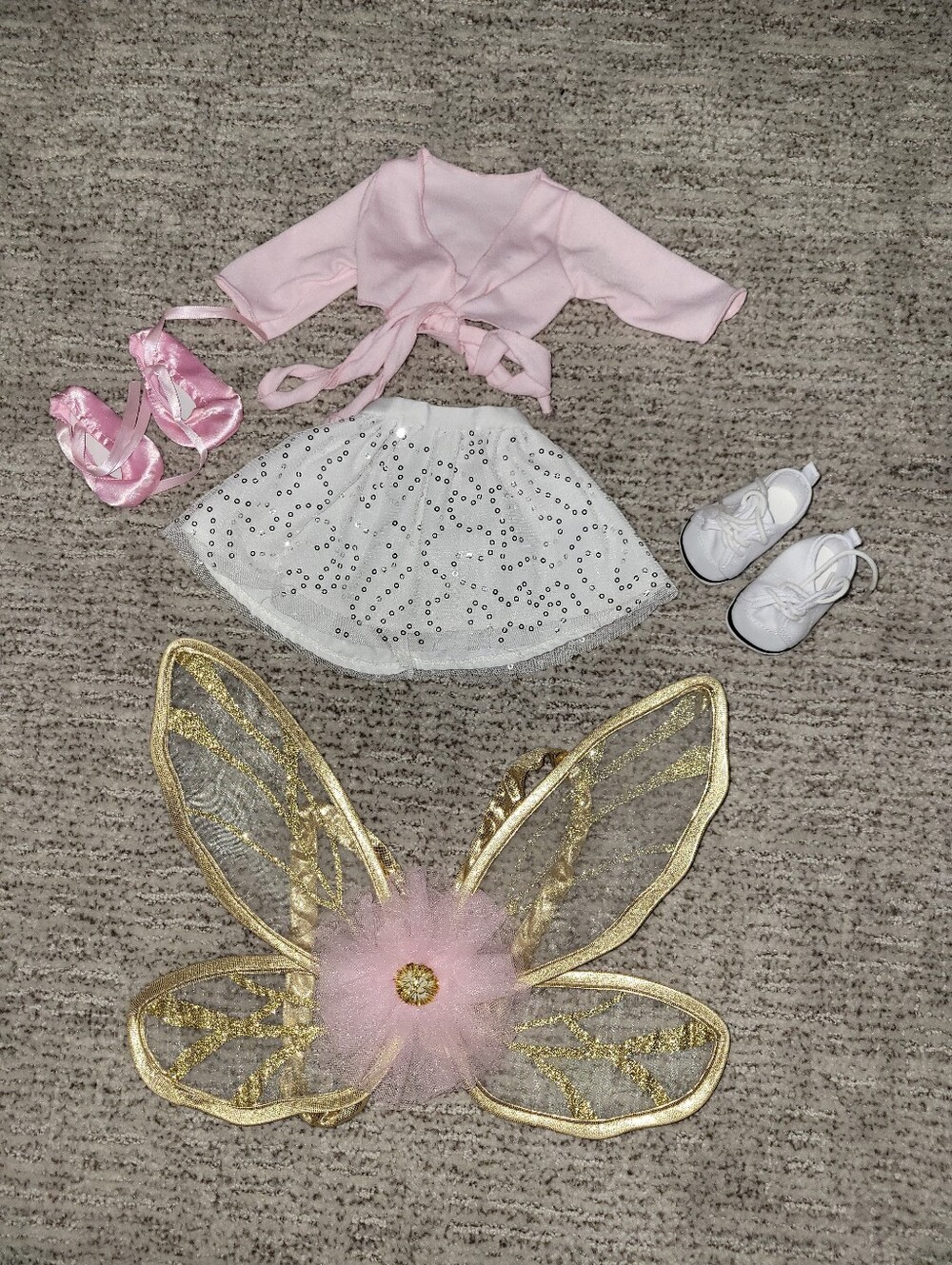 Pottery Barn Kids Doll Clothes Wings Fit American Girl